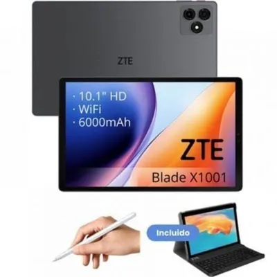 Tablet ZTE Tab Blade X1001W WiFi 10,1" 4GB 128GB Grau con Teclado y Stylus Pen