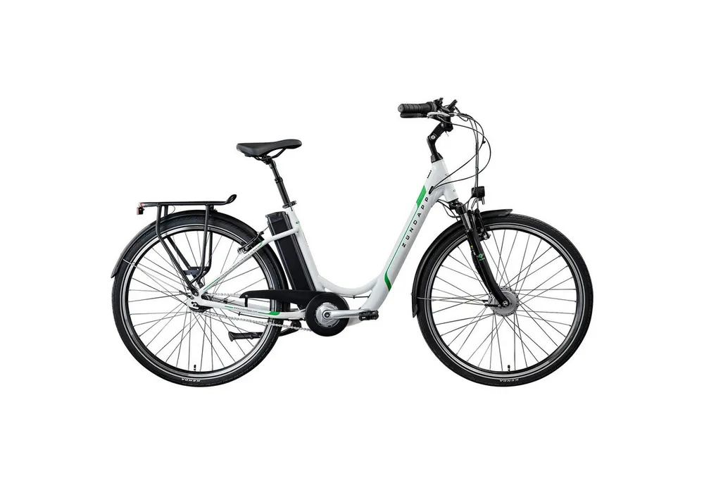 Zündapp E-Bike Cityrad Z517, 7 Gang Shimano, Nabenschaltung, Frontmotor, 531 Wh, (mit großem Frontkorb), Pedelec, Elektrofahrrad für Damen u. Herren