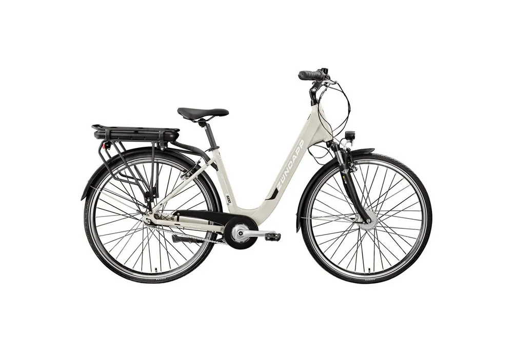 Zündapp E-Bike Cityrad Z600, 7 Gang, Nabenschaltung, Frontmotor, 536,5 Wh, City E Bike Damen 28 Zoll Elektrofahrrad 7 Gang 150-165cm Damenfahrrad