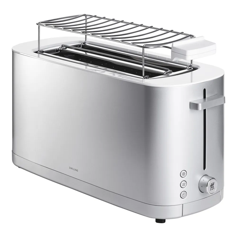 Enfinigy Silber Langschlitz-Toaster