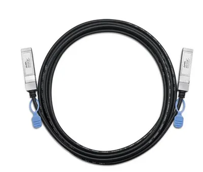 Cable DAC Zyxel DAC10G-3M 3 m SFP+ an SFP+ Schwarz
