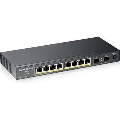 Zyxel GS1100-10HP v2 10-Port Gigabit Ethernet PoE Unmanaged Switch