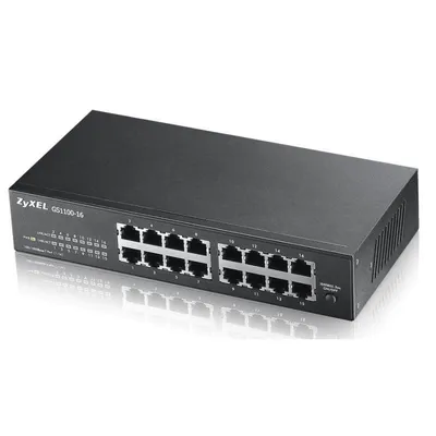 Switch Gigabit Ethernet Zyxel GS1100-16 16 Ports Unmanaged