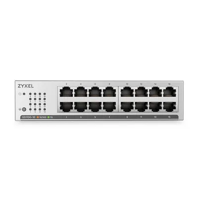 Switch Gigabit Zyxel GS1100-16 16 Ports lüfterlos