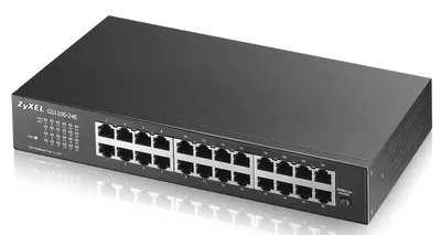 Zyxel GS1100-24E Switch, 24 Gigabit-Ethernet-Ports