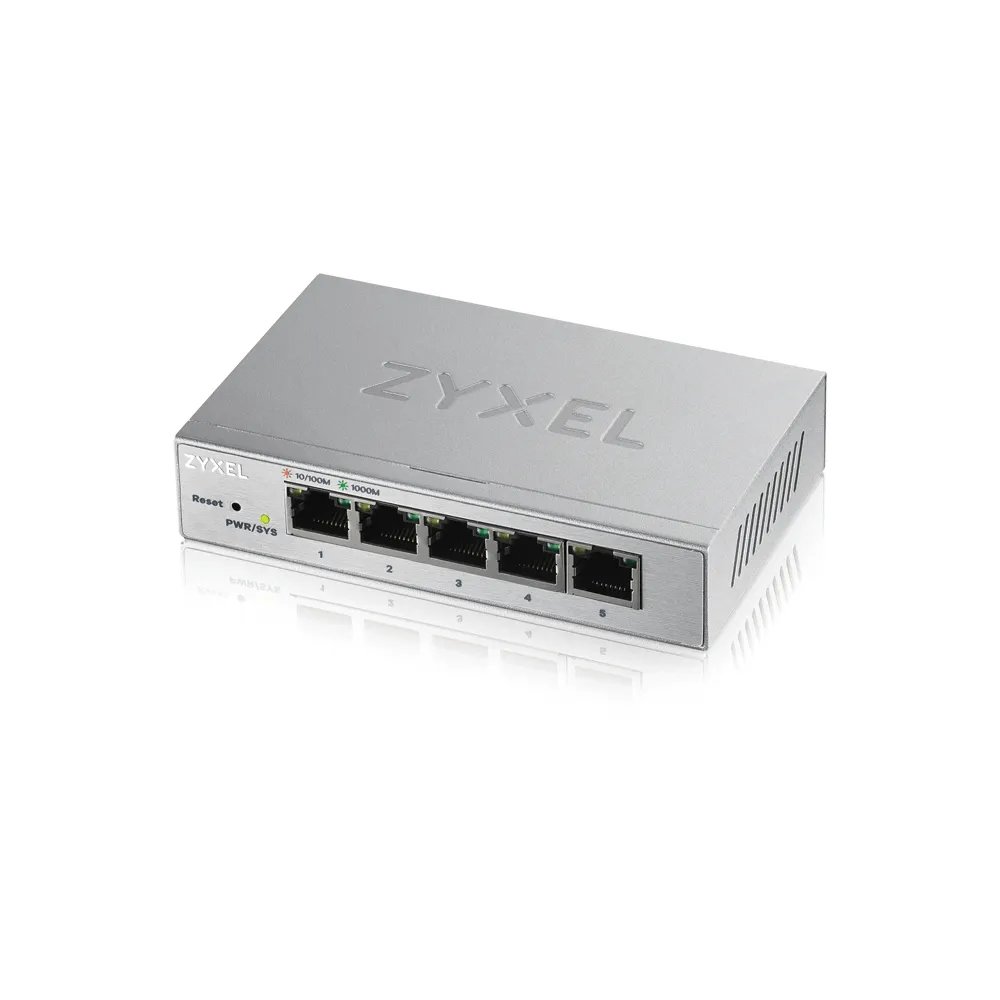 Zyxel GS1200-5 Managed Switch 5 Gigabit-Ethernet-Ports