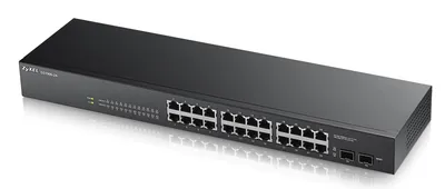 Zyxel GS1900-24 Managed L2 Gigabit Ethernet (10/100/1000) Schwarz