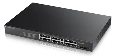 Zyxel GS1900-24HP Managed L2 Gigabit Ethernet (10/100/1000) Power over Ethernet (PoE) Schwarz
