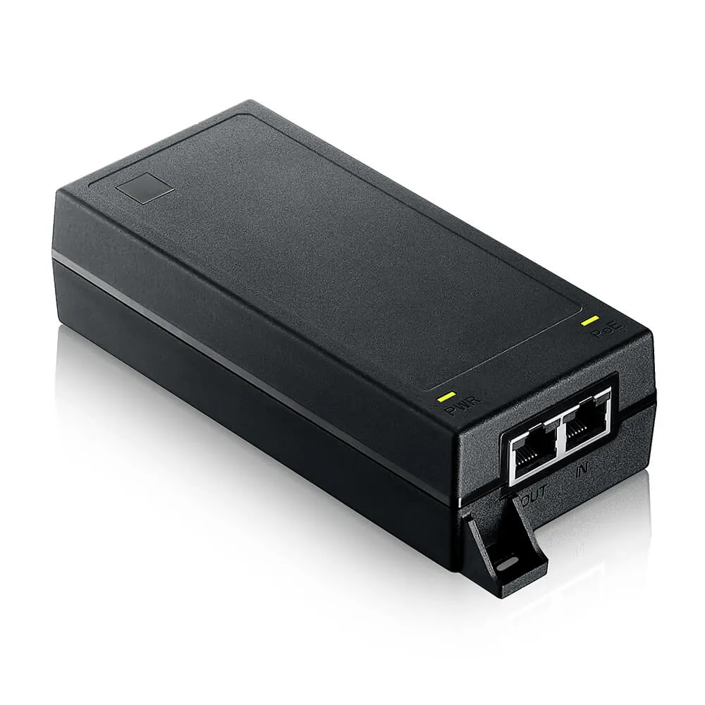 PoE++ Injektor Zyxel POE12-60W 5 Gigabit Ethernet Ports 60W Schwarz