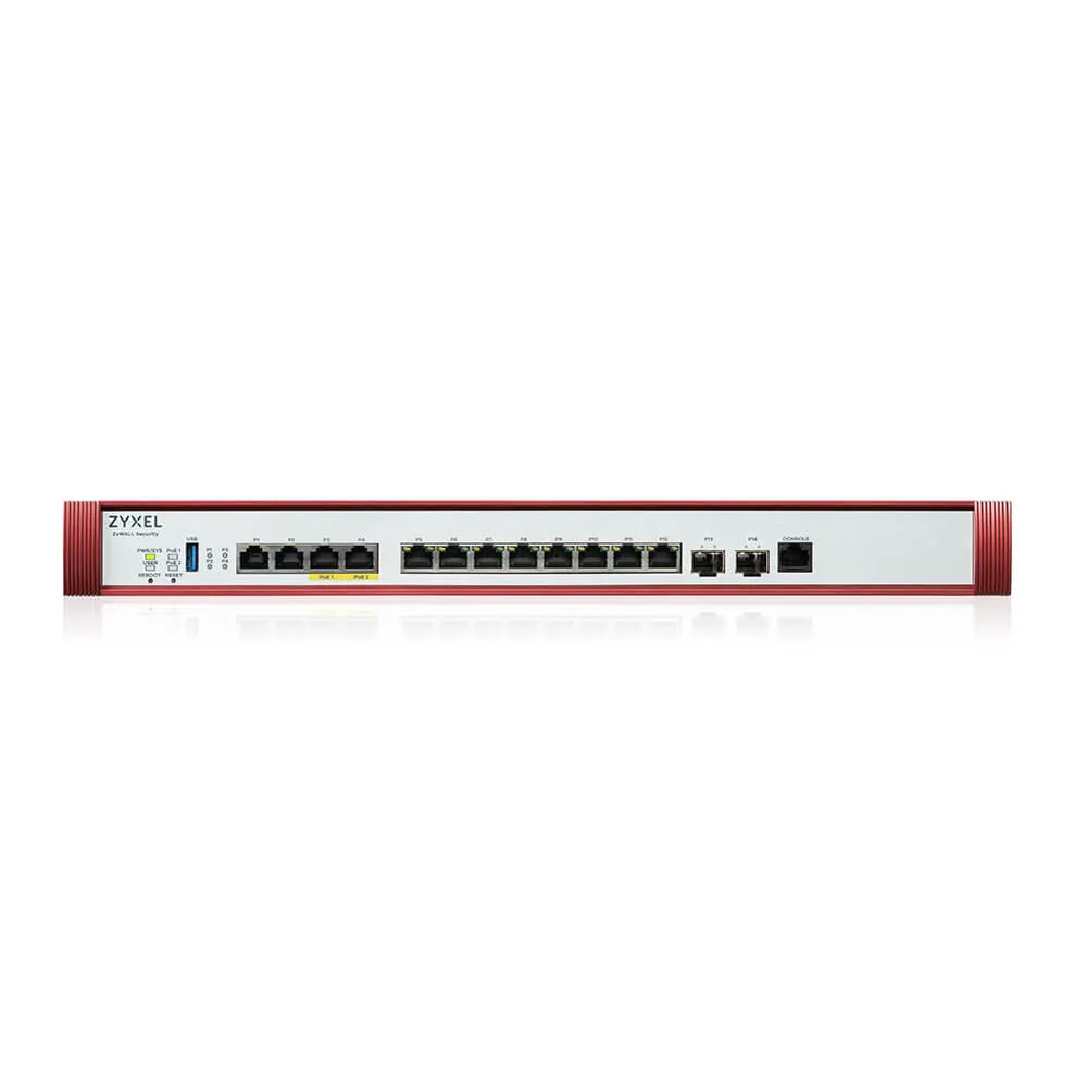 Firewall Zyxel USG FLEX 700H 15 Gbit/s 12 Ports 2.5G VPN