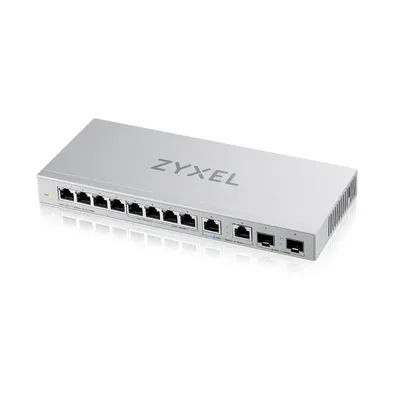 Zyxel 8-Port Gigabit Ethernet Switch, 2 2,5G-Ports, 2 SFP+ Unmanaged, QoS ACL, Grau