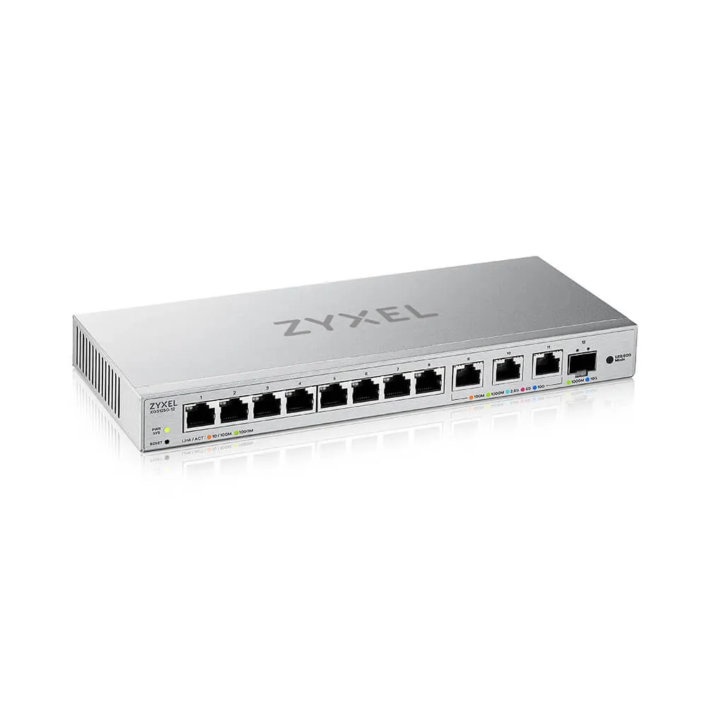 Managed Switch Zyxel XGS1250-12 11 Ports 10G Ethernet Wandmontage Managed Switch Zyxel XGS1250-12 11 Ports 10G Ethernet Wandmontage
