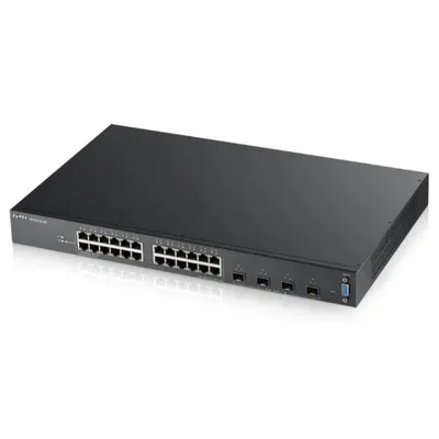 Switch Zyxel XGS2210-28 Managed L2 24x Gigabit Ethernet 4x SFP+ 1U Rackmount Switch Zyxel XGS2210-28 Managed L2 24x Gigabit Ethernet 4x SFP+ 1U Rackmount