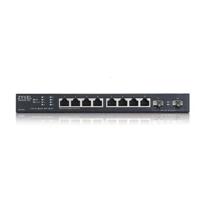 Zyxel XMG1915-10E Switch 8x 2,5G Ethernet, 2x SFP+, 80 Gbit/s, L2, VLAN, QoS, Rack